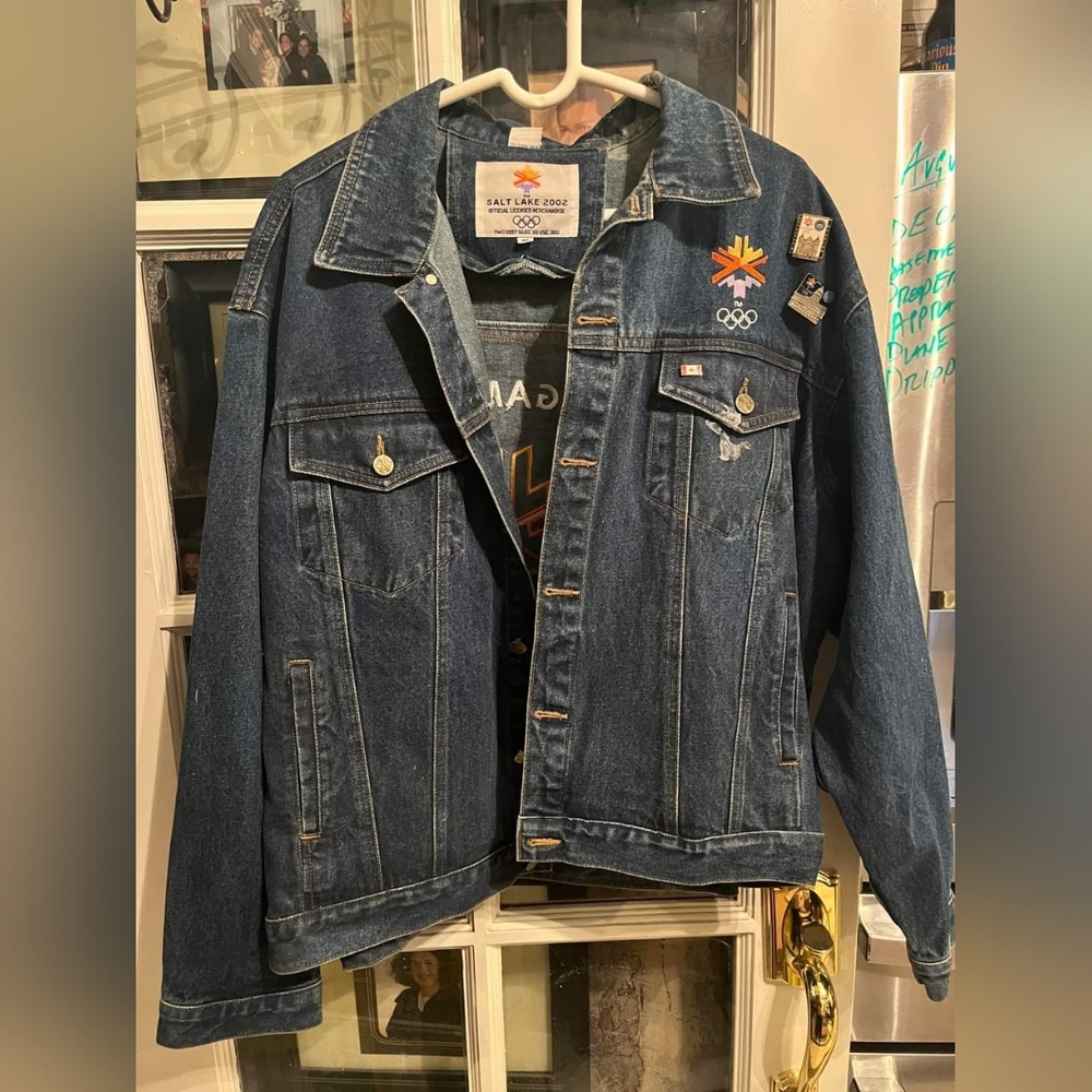 2002 Utah Olympic Winter Games Denim Jacket